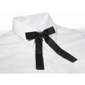 Black Kentucky Colonel Adjustable Band Polyester Satin Tie